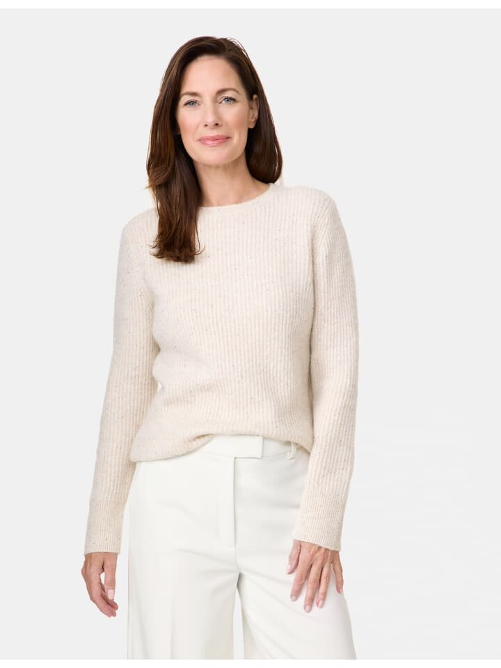 

Пуловер Gerry Weber Langarm Rundhals, цвет cream melange