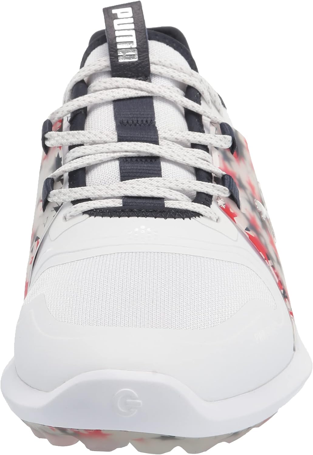 Мужские кроссовки Puma Ignite Fasten8 USA, белый/темно-синий/красный — фото 2