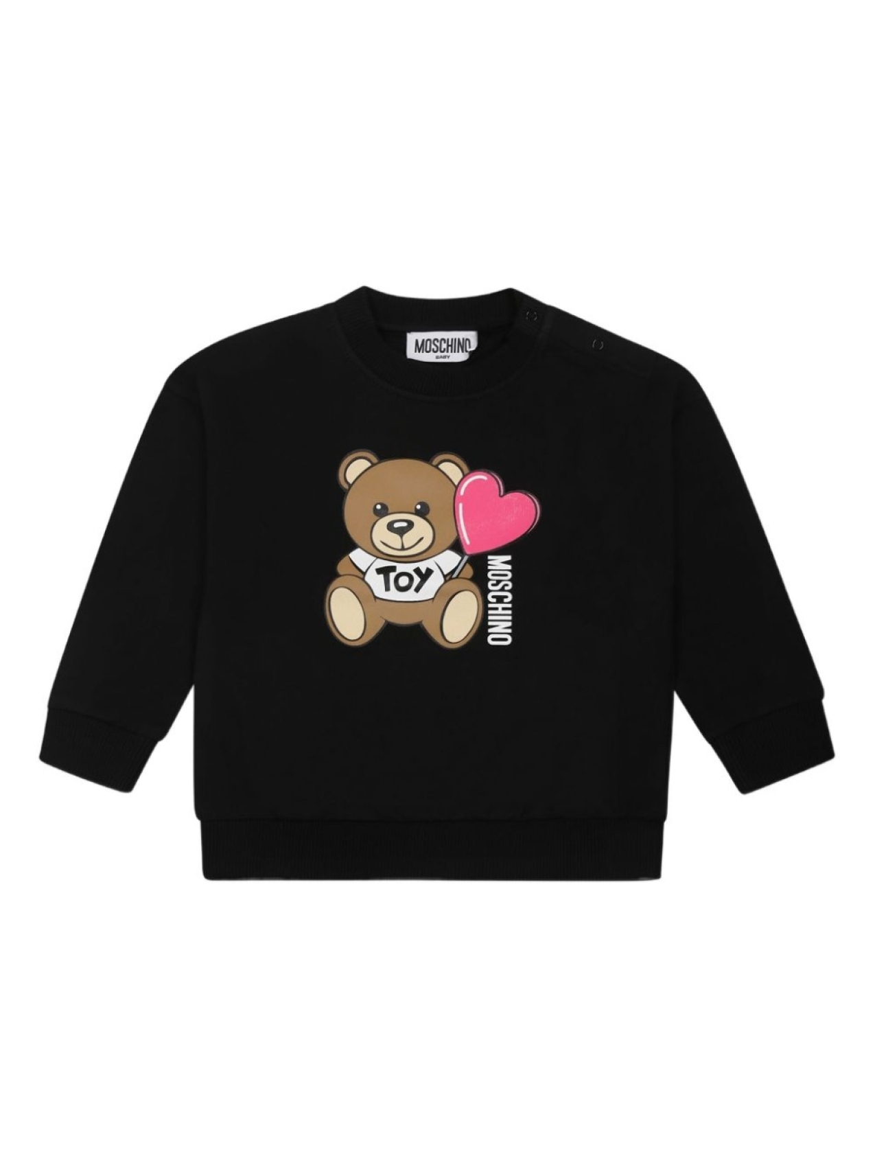 

Толстовка Moschino Kids Teddy Bear, черный