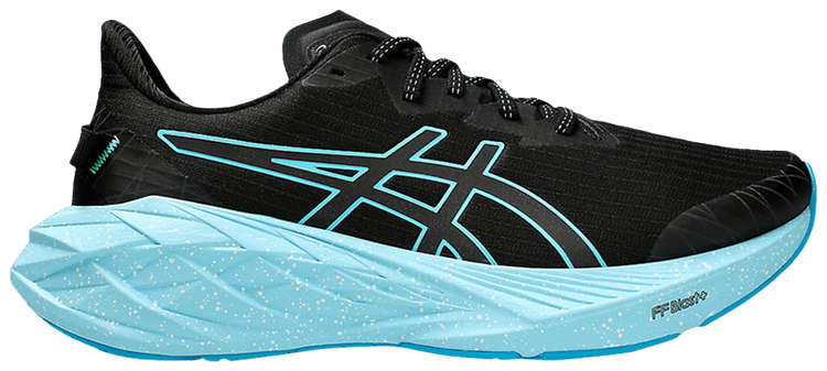 

Кроссовки ASICS Novablast 4 Lite-Show 'Bright Cyan', черный