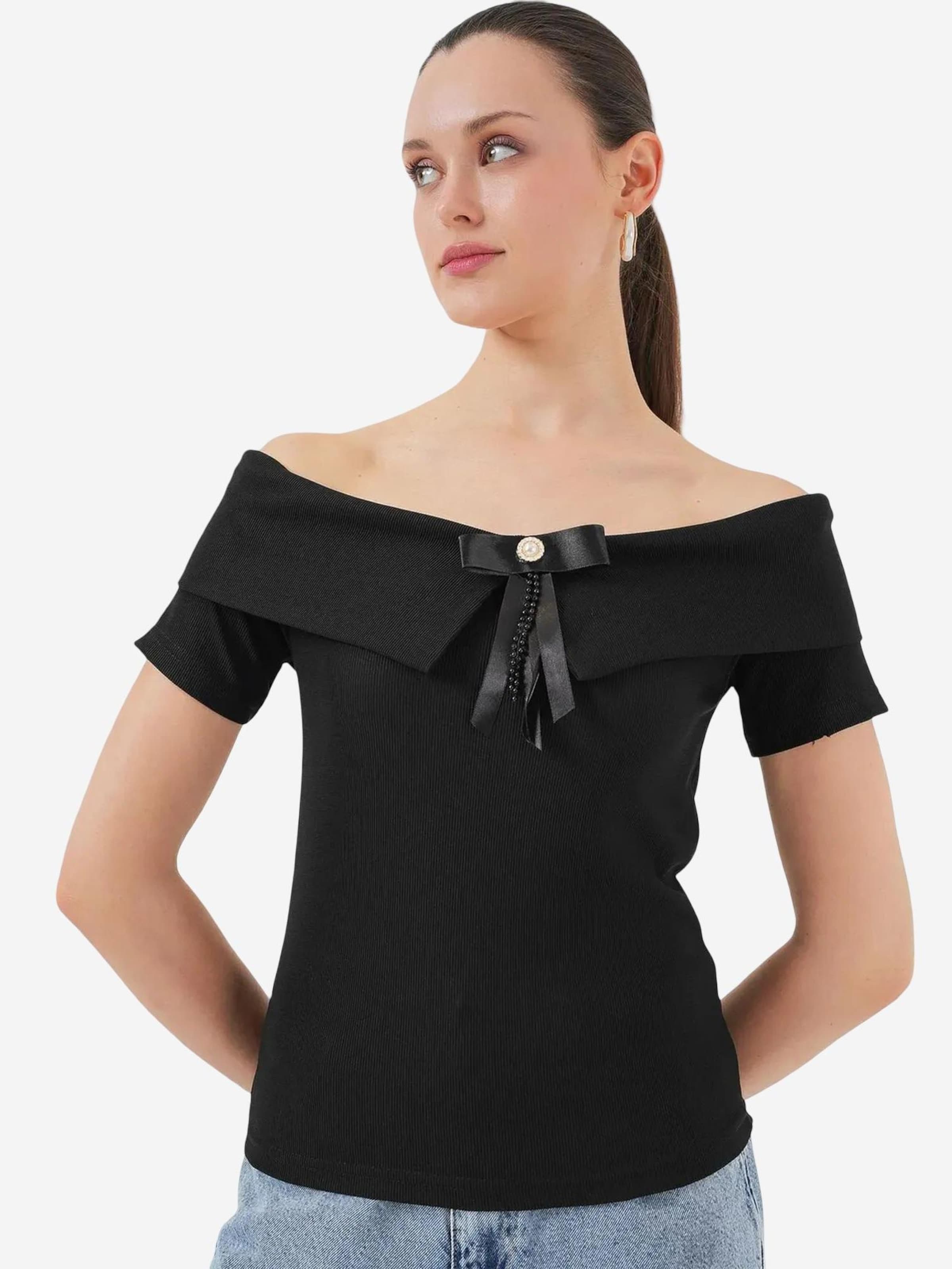 

Bigdart Блузка в черном цвете