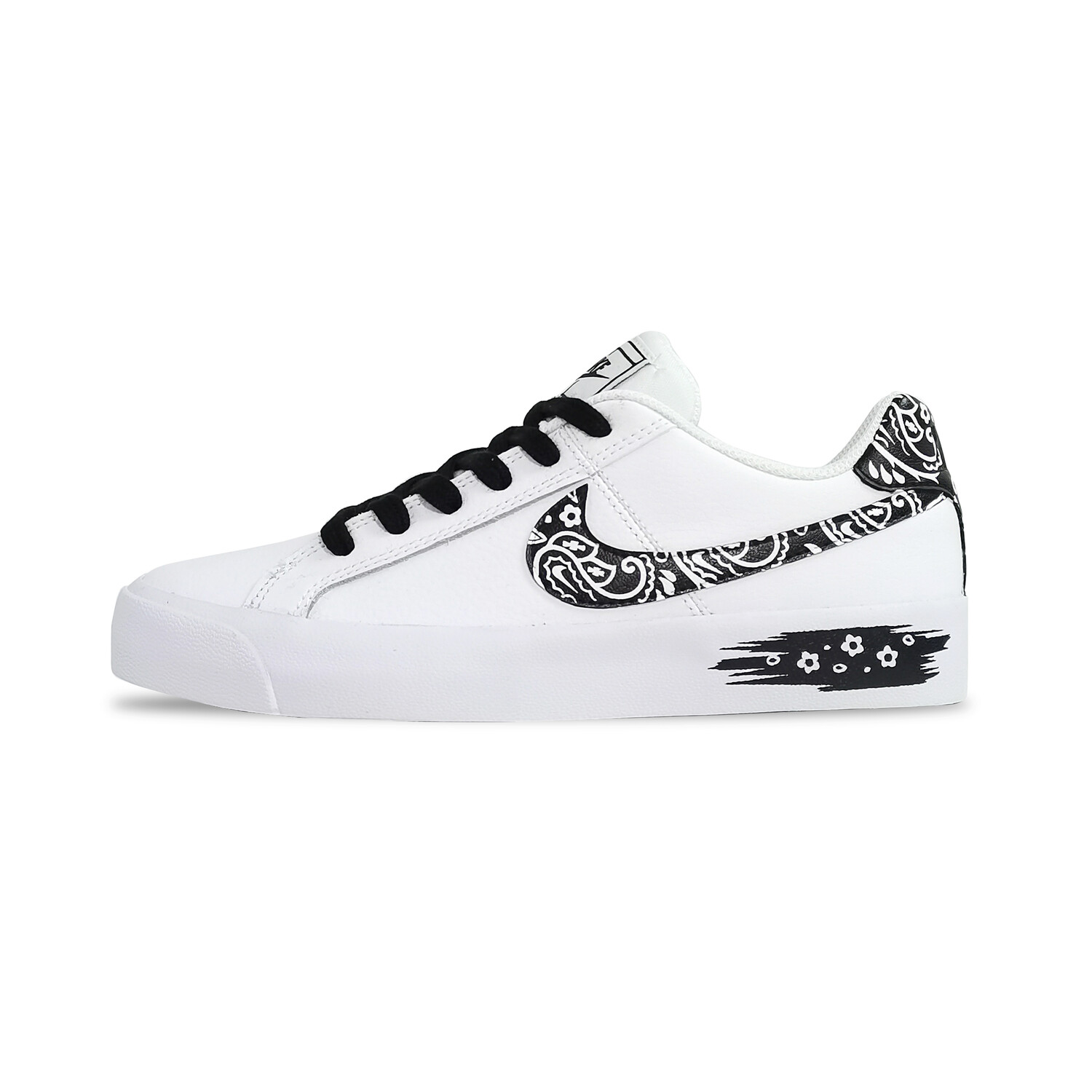 

Кроссовки Nike Court Royale Skateboard Shoes Women's Low-Top Black White