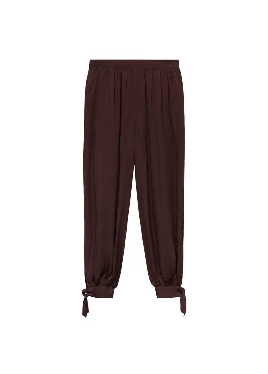 

Зауженные брюки MANGO, Chocolate