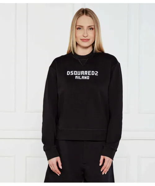 

Толстовка Relaxed fit Dsquared2, черный