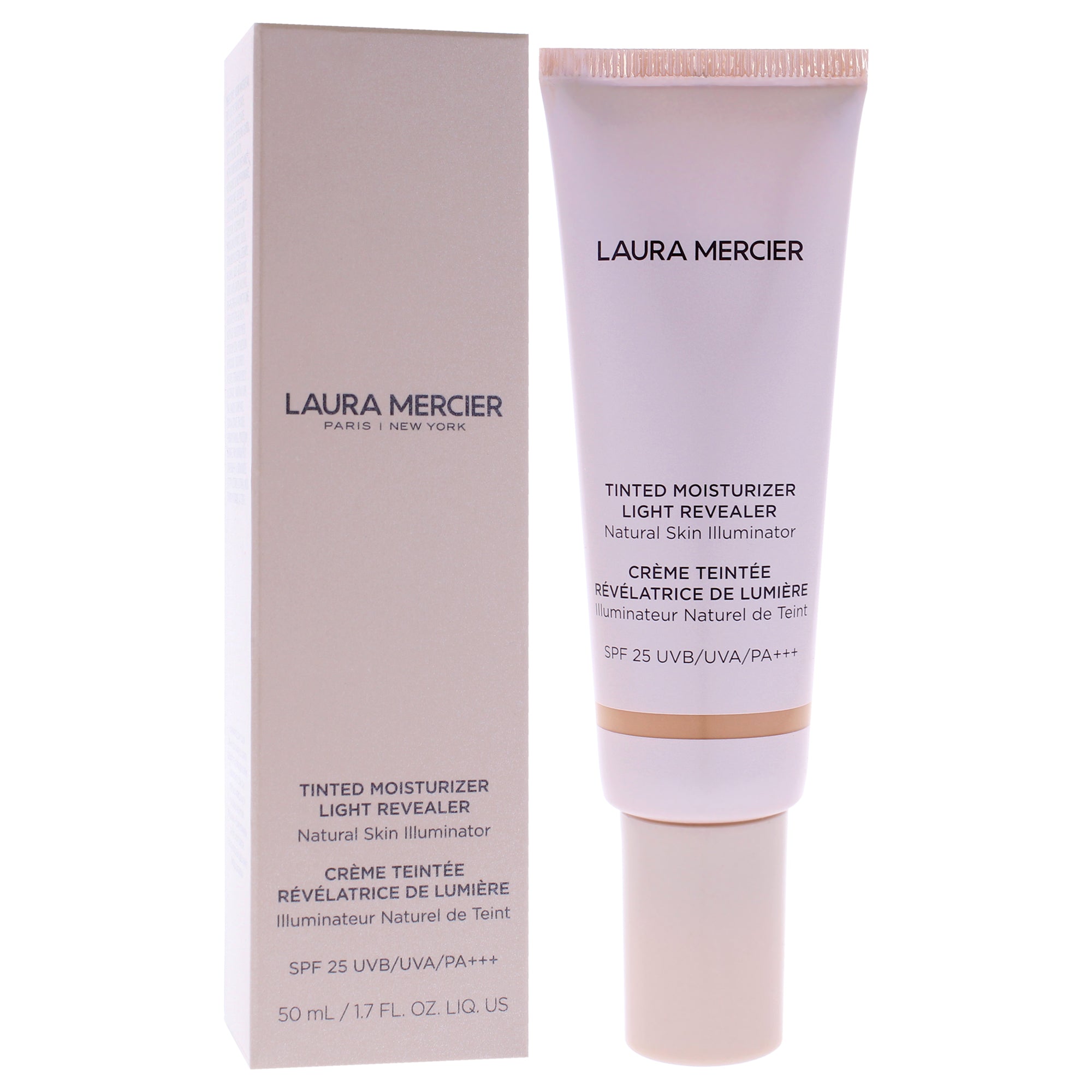 Тонированный увлажняющий крем Light Revealer Illuminator SPF 25 - 3N1 Sand от Laura Mercier для женщин - 1,7 унции солнцезащитного крема Laura Mercier, 1.7 Oz — фото 3