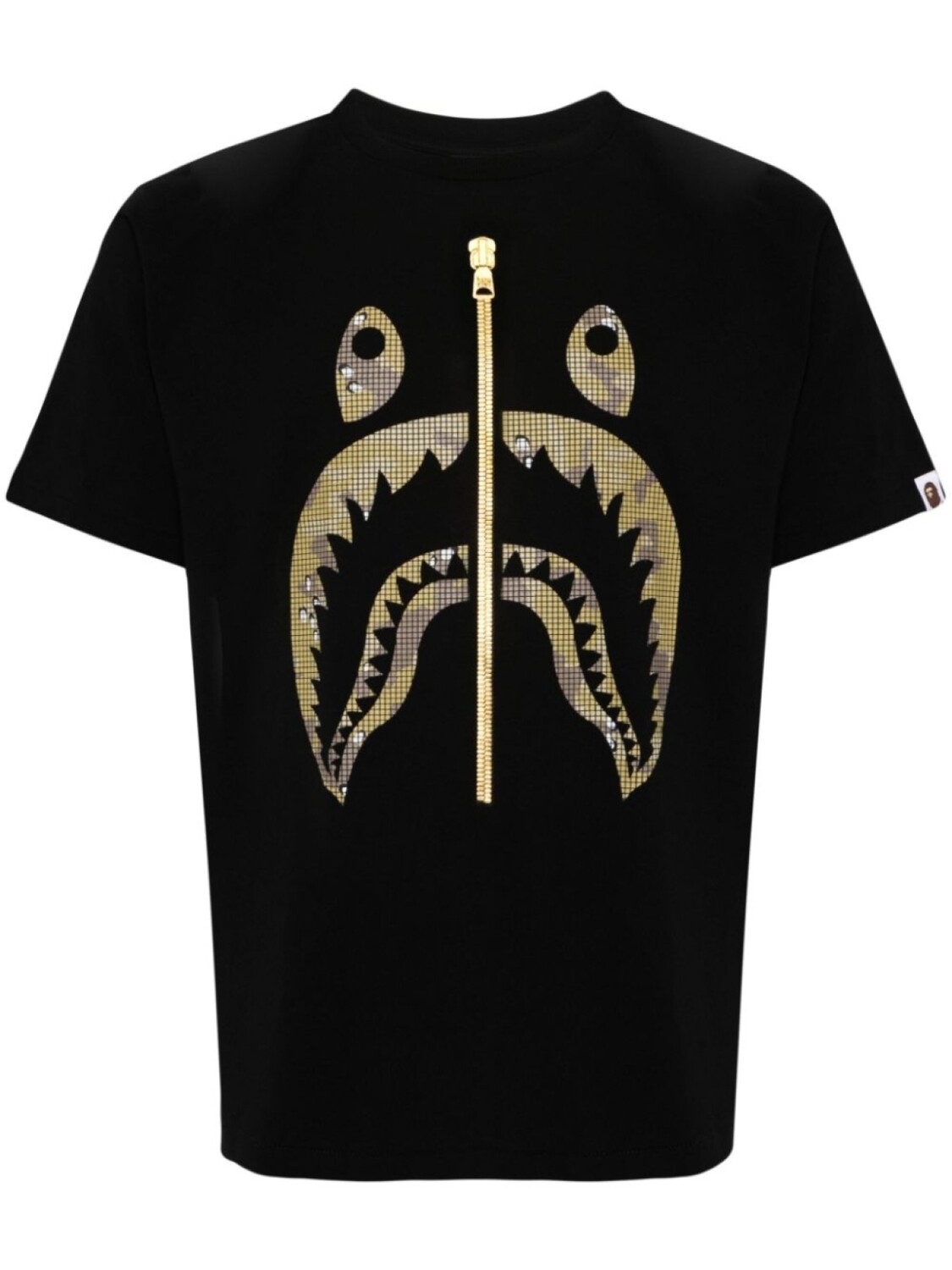

A BATHING APE футболка с логотипом, черный