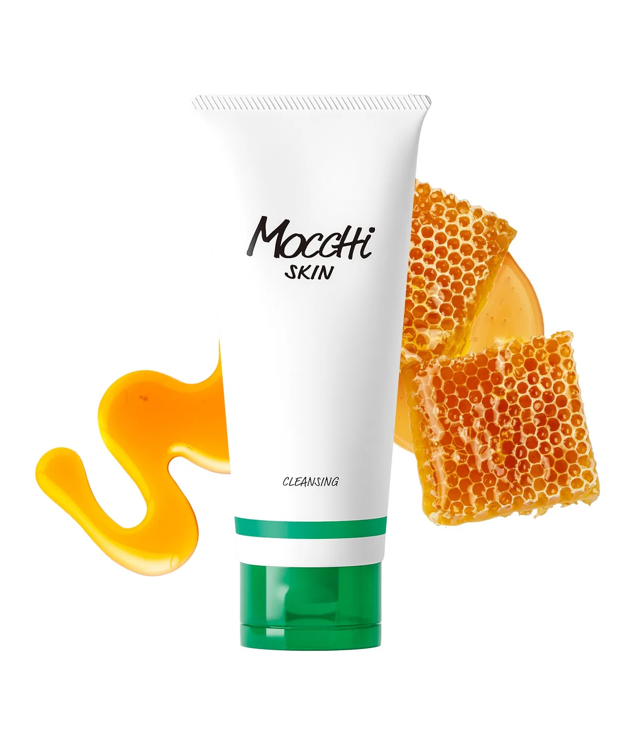 Гель для умывания Mocchi Skin — Очищающий гель для лица с азелаиновой кислотой, , белый, 200 г