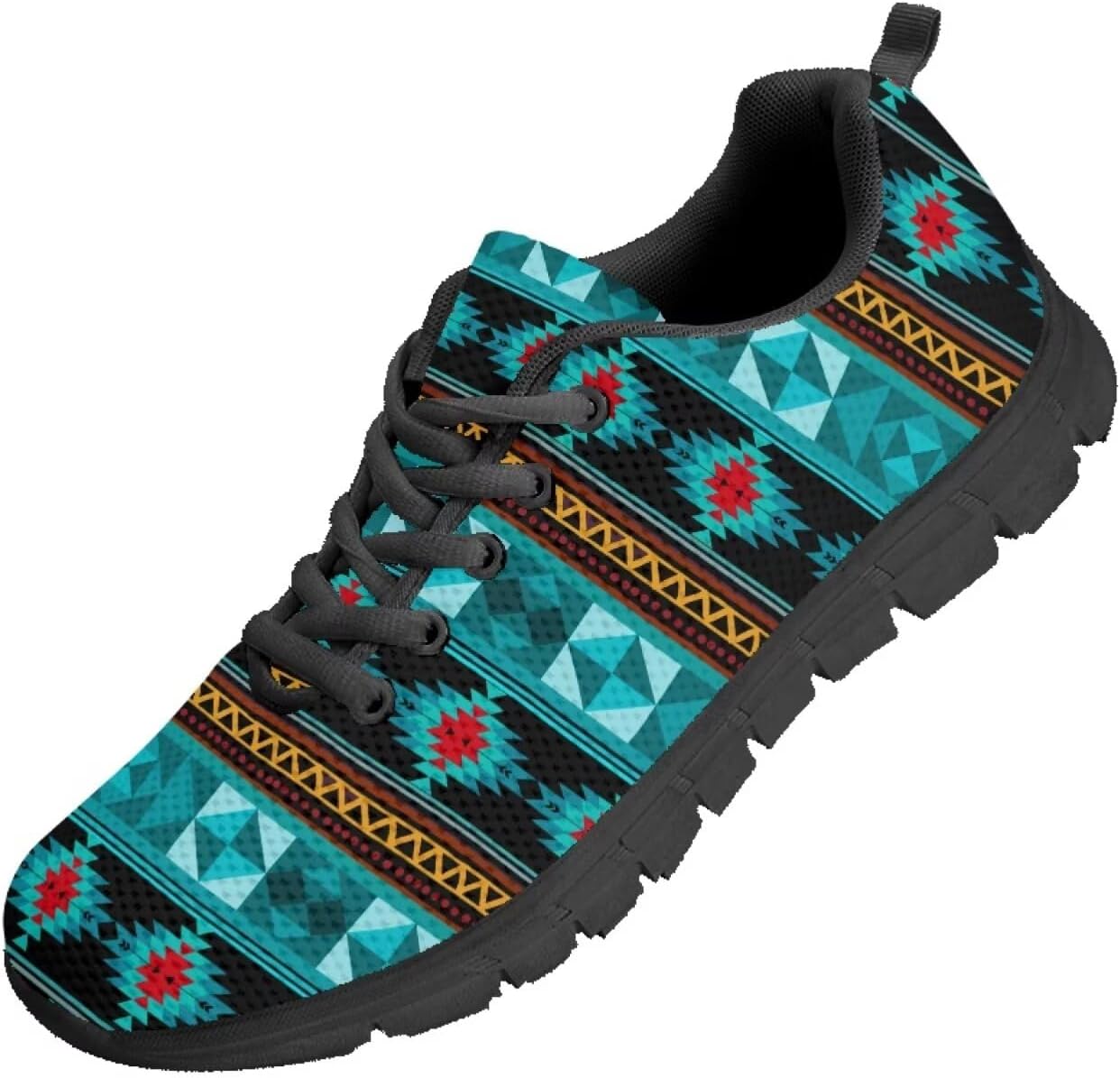 

Мужские кроссовки Funnydude Funny Print для бега, повседневные спортивные кроссовки с низким каблуком для спортзала, Aztec