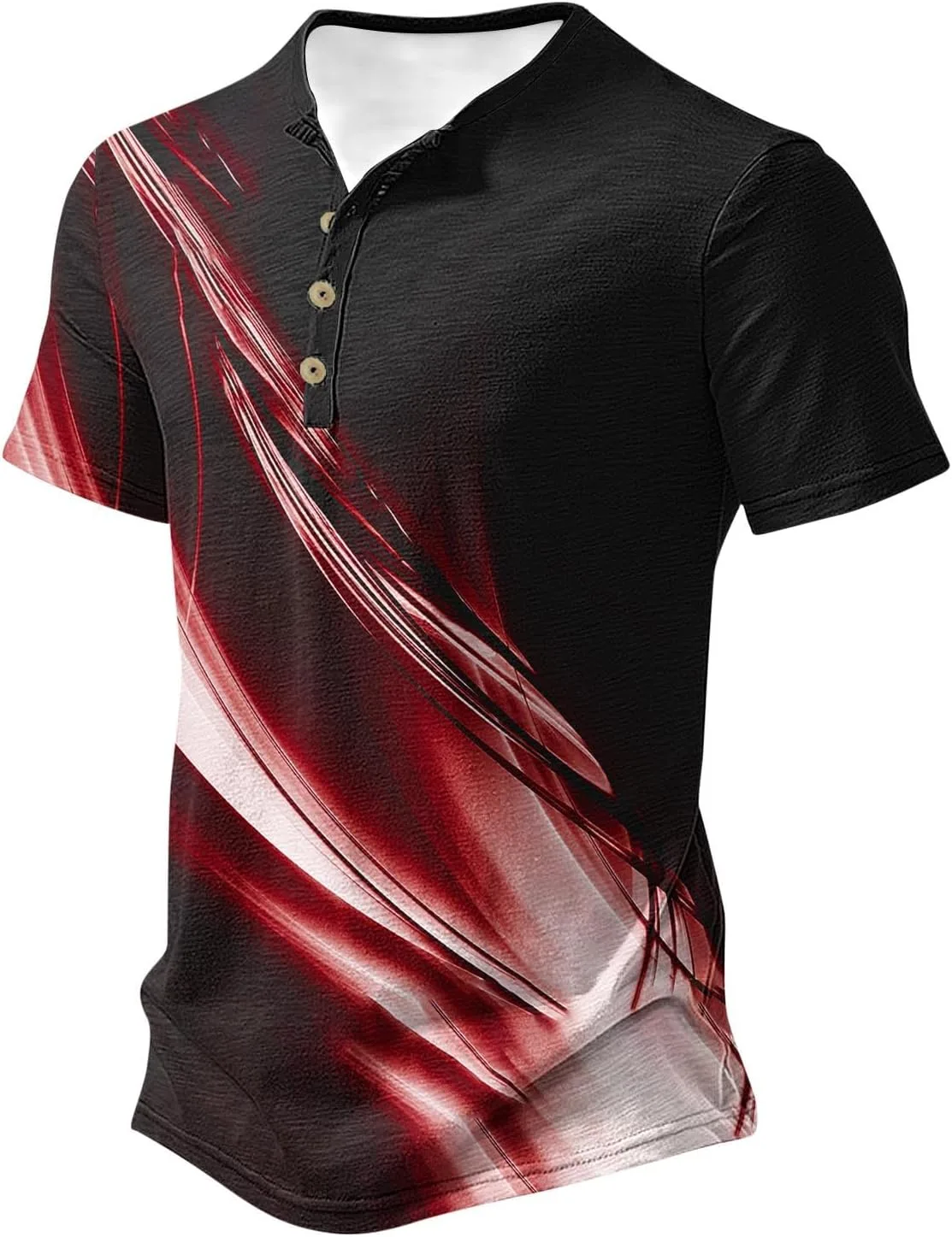 

Мужская футболка с 3D принтом, короткий рукав, Regular Fit