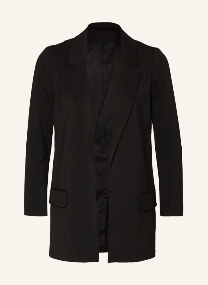 

Блейзер из трикотажа aleida с рукавами 3/4 Allsaints, черный