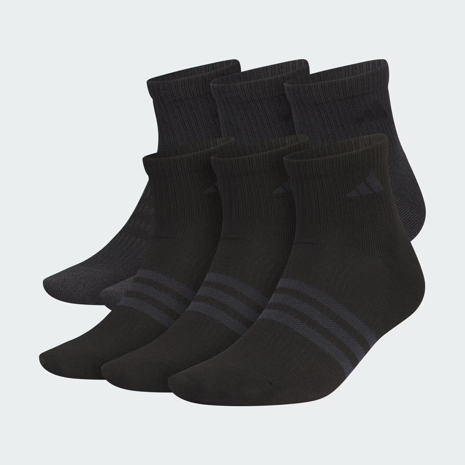 

Набор из 6 пар носков Superlite 3.0 Adidas, цвет Black/Night Grey