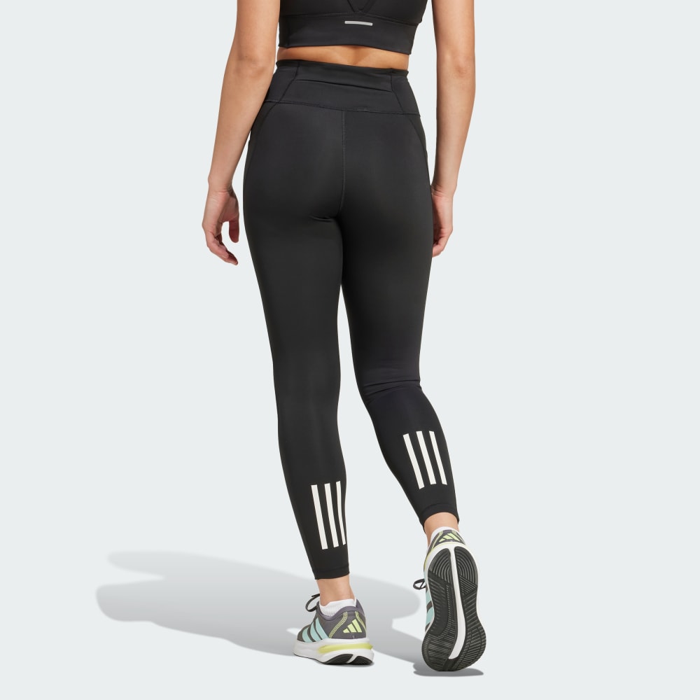 Леггинсы Adidas Own the Run 7/8 Leggings, черный — фото 2