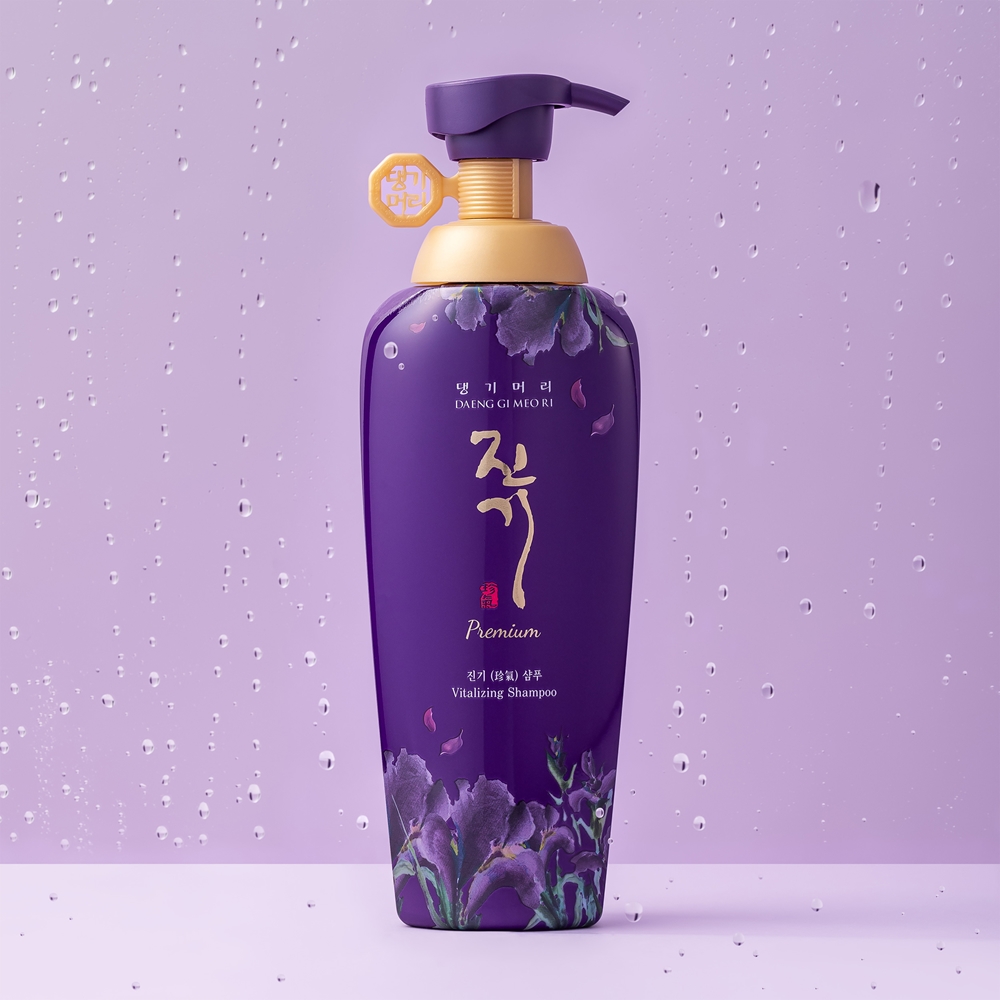 Jin gi premium vitalizing shampoo восстанавливающий шампунь для сильно поврежденных и ломких волос, стимулятор роста волос Daeng Gi Meo Ri, 500 мл — фото 2