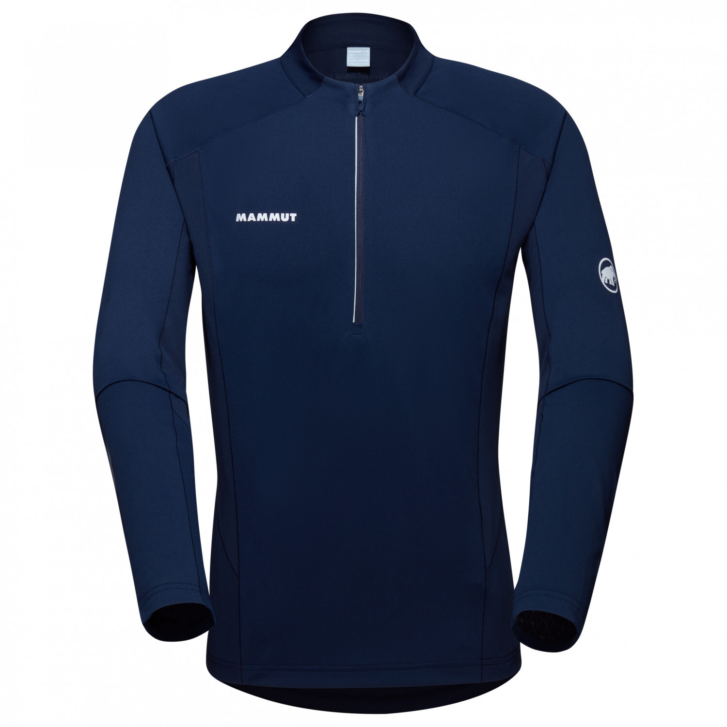 

Функциональная рубашка Mammut Aenergy FL Half Zip Longsleeve, цвет Marine, Черный, Функциональная рубашка Mammut Aenergy FL Half Zip Longsleeve, цвет Marine