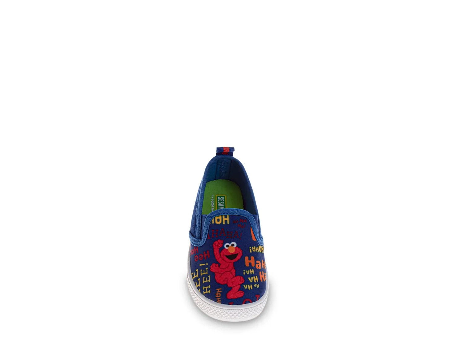 Слипоны Sesame Street Elmo and Cookie Monster Slip-On Sneaker - Kids', темно-синий — фото 4