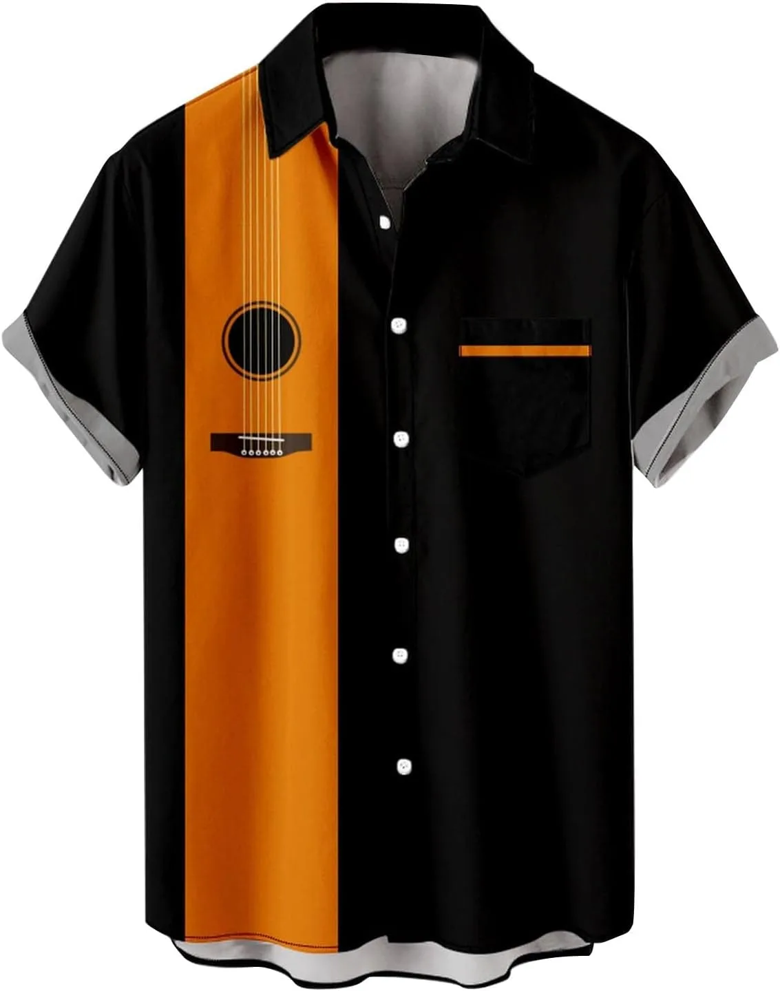 

Uillui гавайская рубашка для мужчин, расслабленный крой, короткий рукав