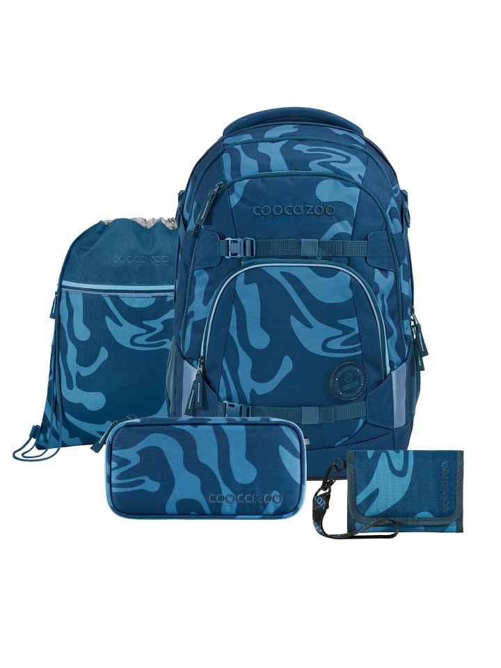 

Coocazoo Школьный рюкзак MATE, пенал, спортивная сумка Gel в цвете Breaking Waves