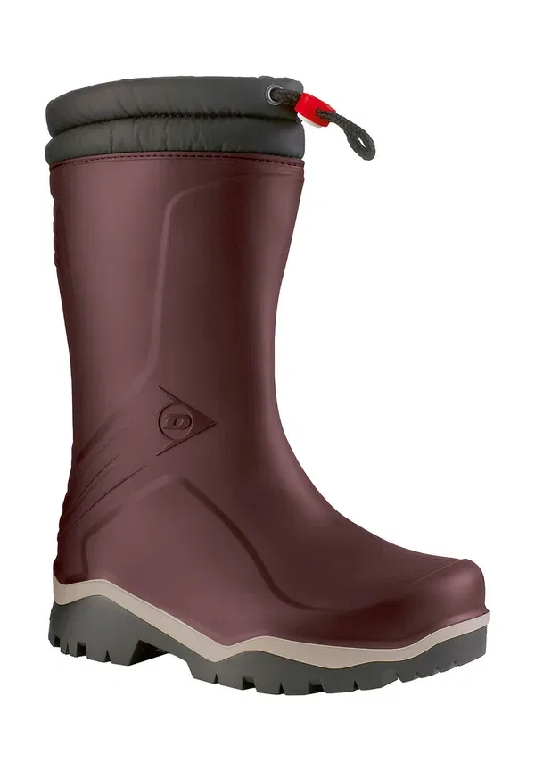 Сапоги Dunlop mk0kv45 kids blizzard wellies, темно-красный — фото 2