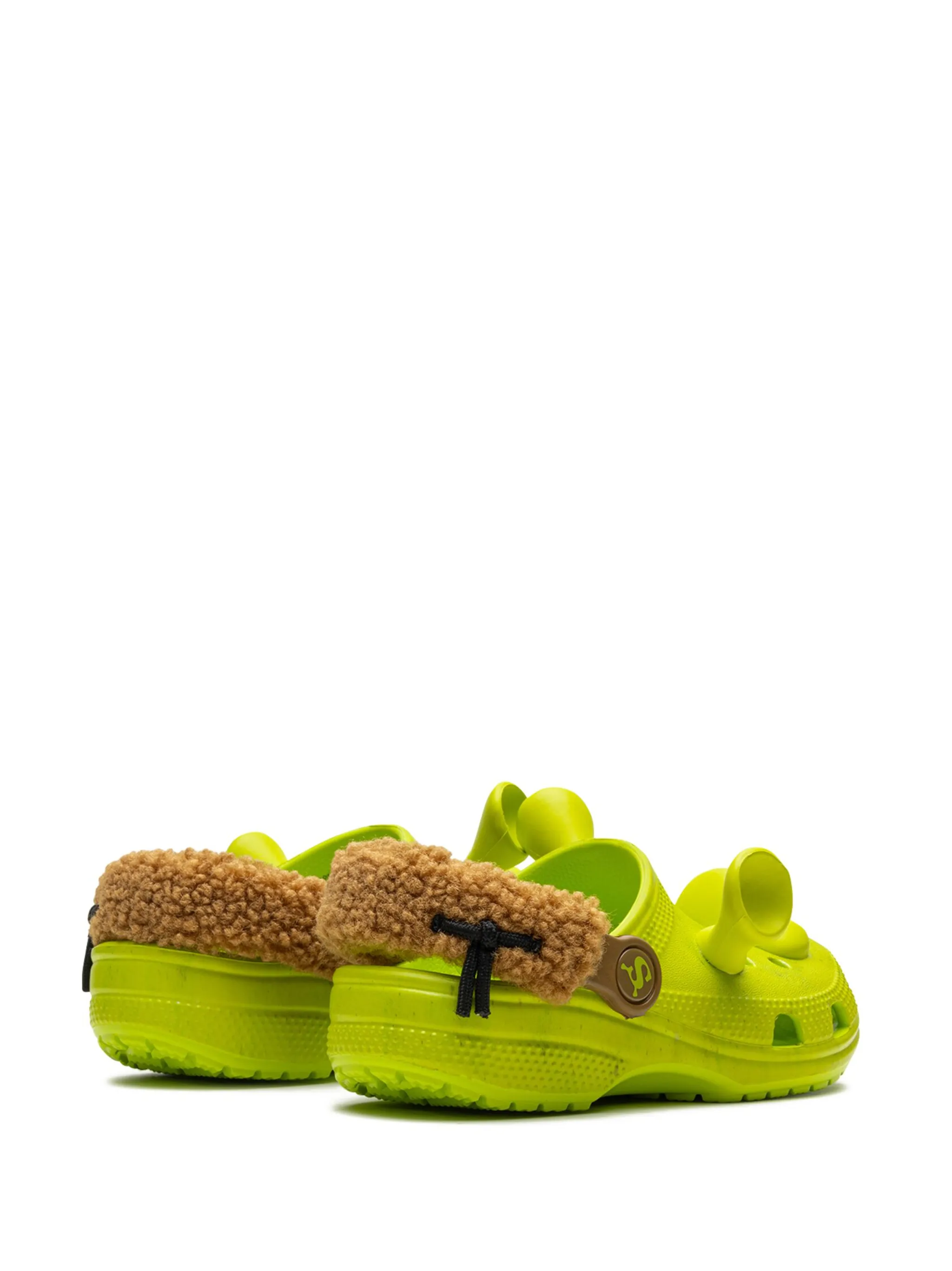 Клоги Shrek Classic Crocs Kids, зеленый — фото 3