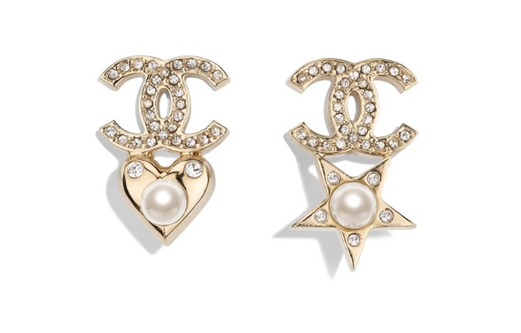 

Серьги женские золотые CHANEL, золото