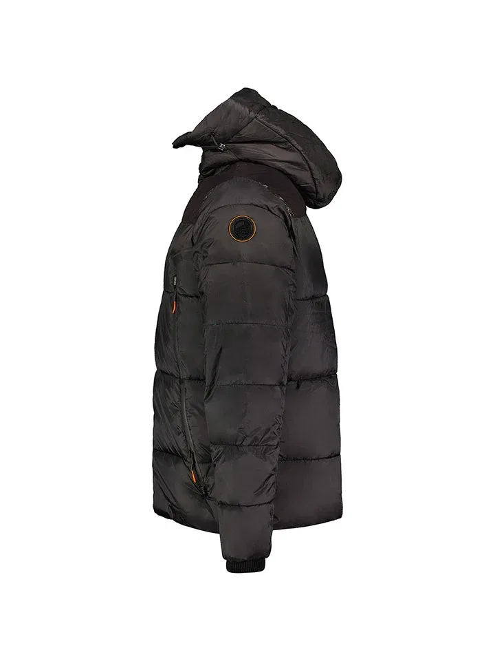 Стеганая куртка, детская, Geographical Norway, черный — фото 4