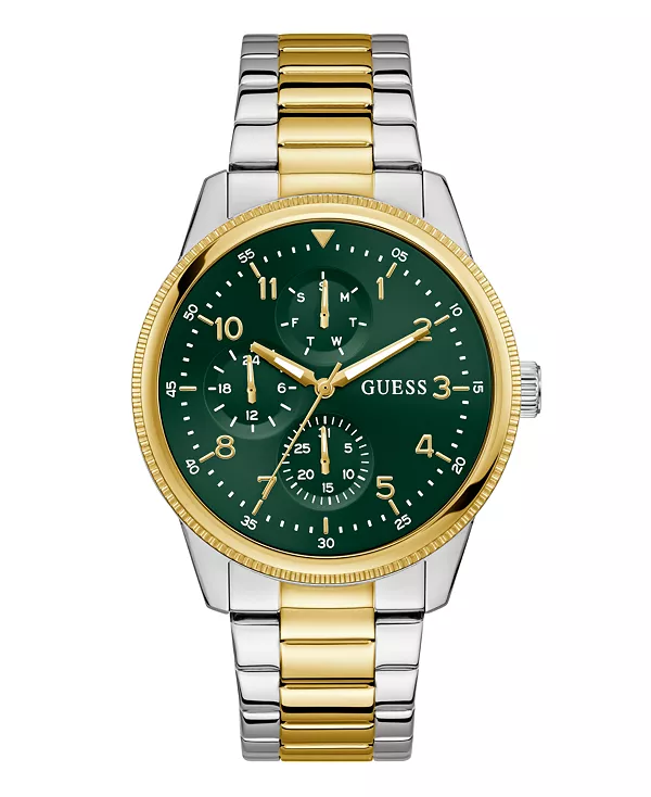 

Мужские двухцветные многофункциональные часы, 44 мм Guess, two-tone