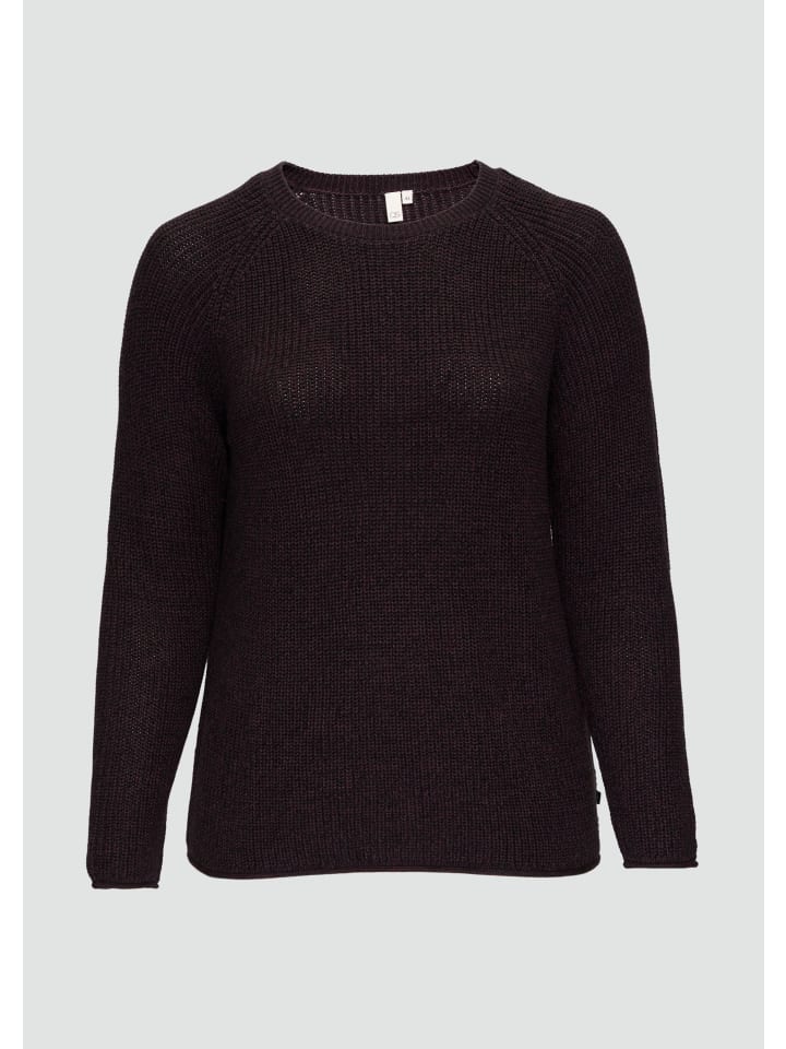 

Вязаный свитер цвета 49W0_aubergine QS