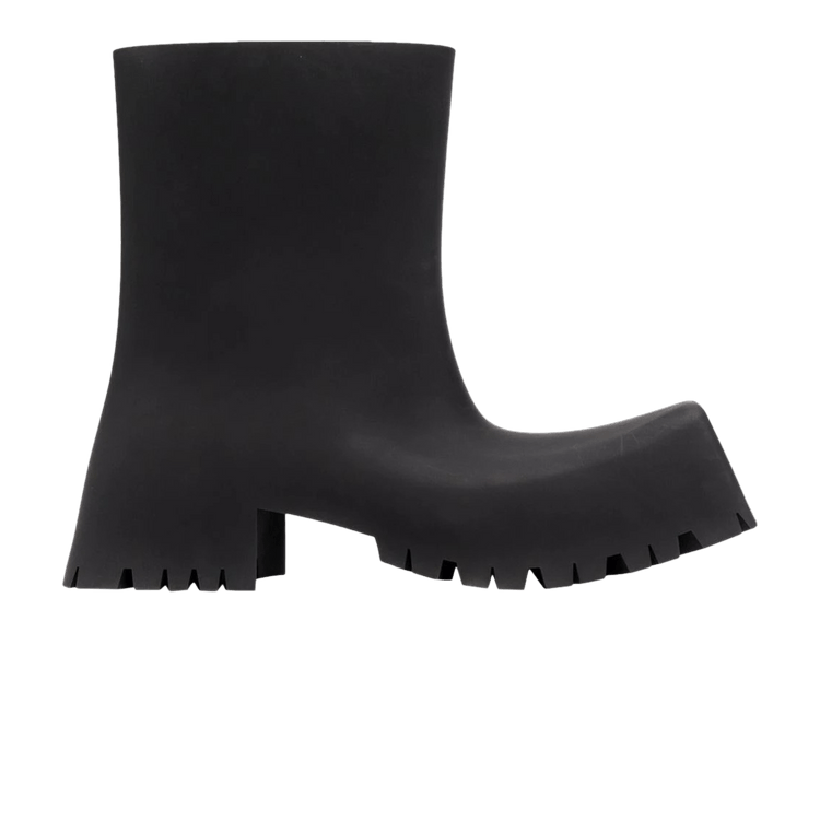 

Ботинки Balenciaga Trooper Rubber Boot 'Black', черный