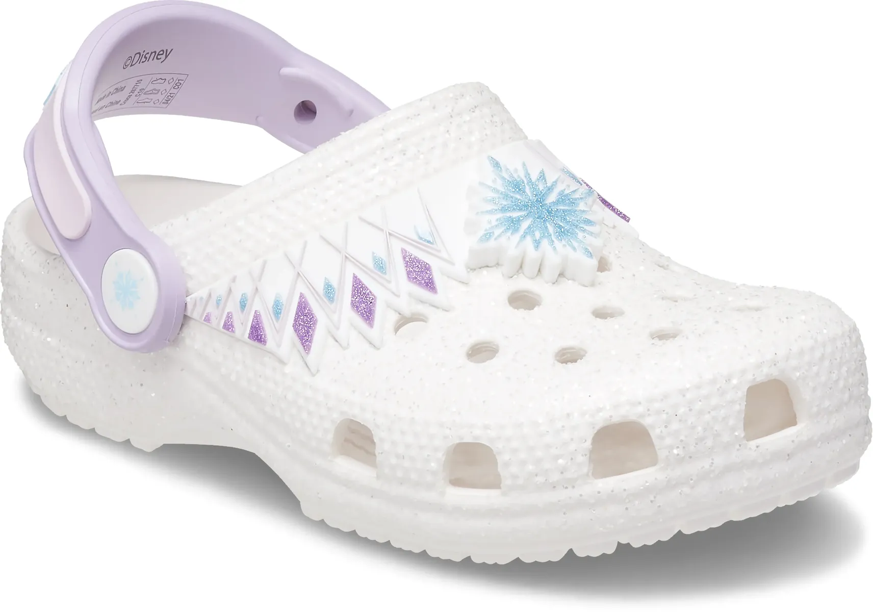

Тапочки Crocs "FL I Am Frozen 2 Clog T", цвет Weiß-Gemustert