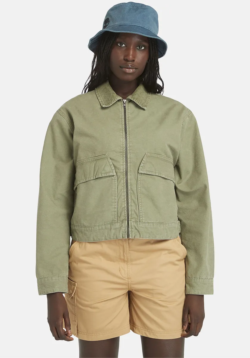 

Короткая куртка Timberland "STRAFFORD WASHED CANVAS JACKET CASS", цвет Cassel Earth