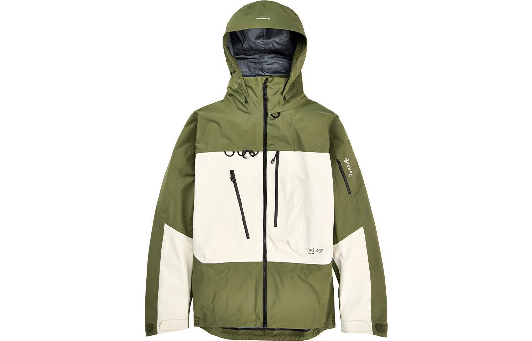 

BURTON AK457 GORETEX PRO 3L Лыжный топ мужской, цвет Wolf Gray Green/Bone White, зимний сезон 23-24