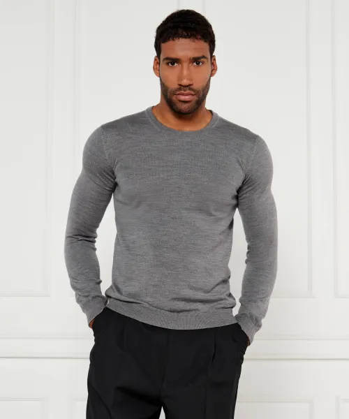 

Шерстяной свитер san cedric-m1 Regular fit Hugo, серый