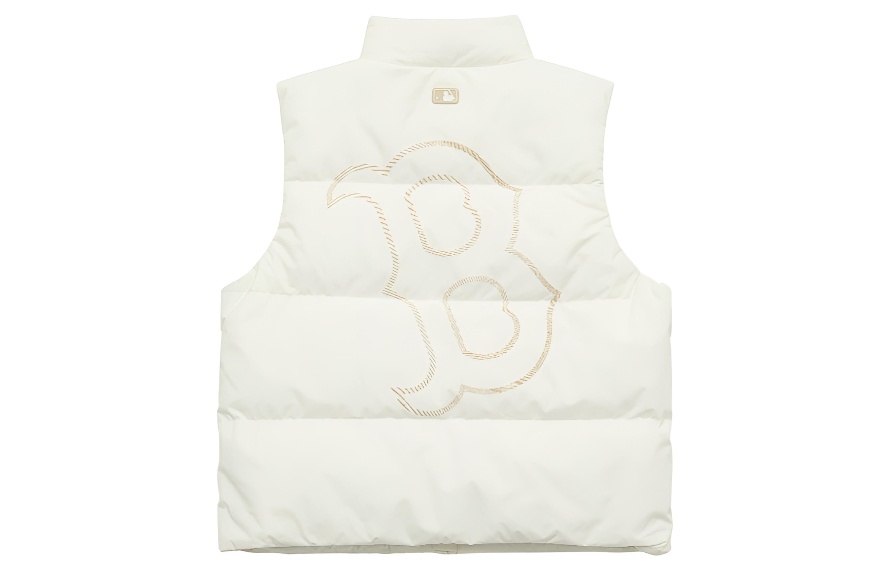 

MLB Бостон Ред Сокс Бейсик Коллекшн унисекс пуховик без рукавов, Standard Ivory White