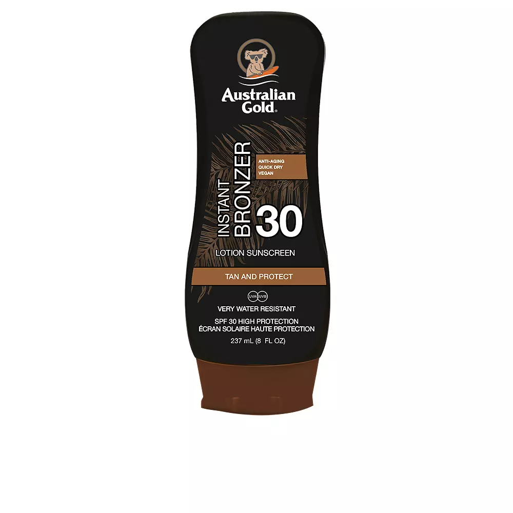 

Солнцезащитный крем Lotion Sunscreen With Bronzer Spf30 Australian Gold, 237 мл