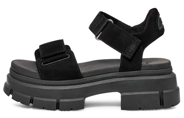 Сандалии из кожи с ремешками на липучках Ugg