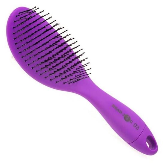 Овальная кисть Фиолетовая кисть Head Jog 03, Hair Tools