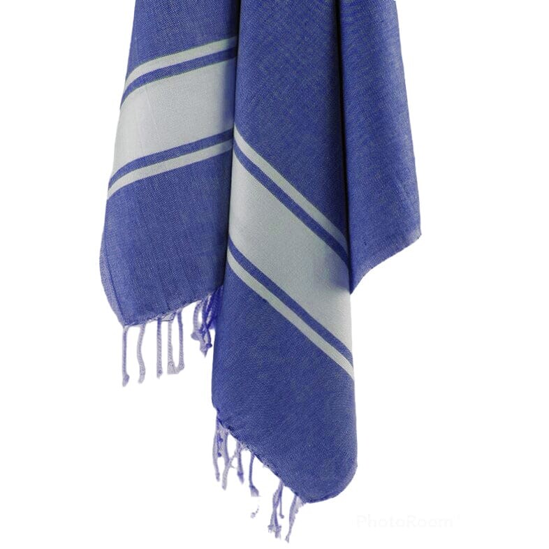 

Пляжное полотенце из чистого хлопка Fouta - Амальфи Lisola, цвет Blu