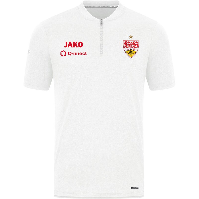 

Футболка фанатская VfB поло профессиональная повседневная Jako, цвет weiß