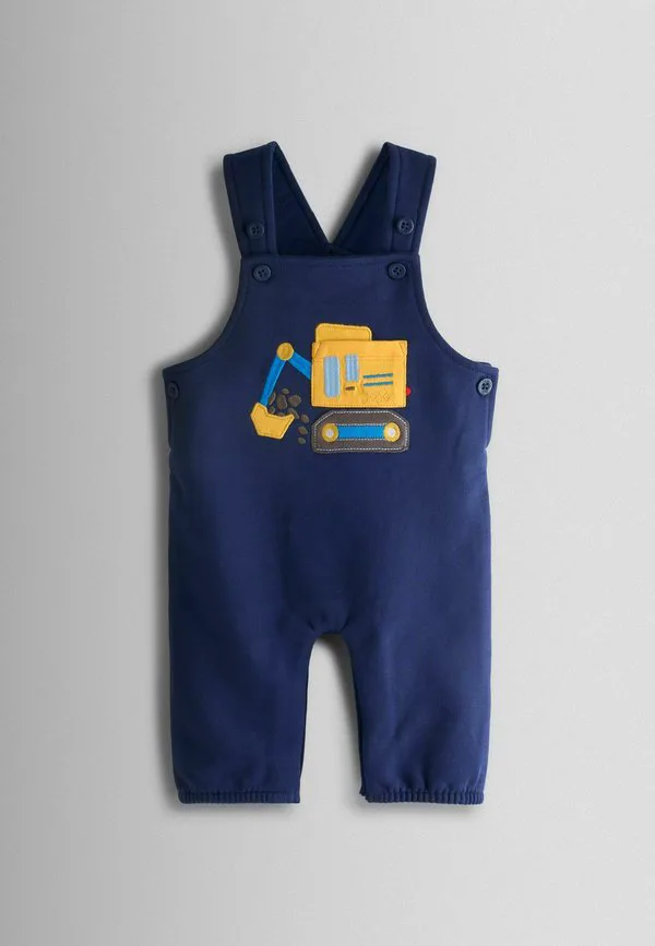 Комбинезон из двух частей с отворотами, стандартного кроя. Jojo Maman Bébé, Navy Blue Digger — фото 2