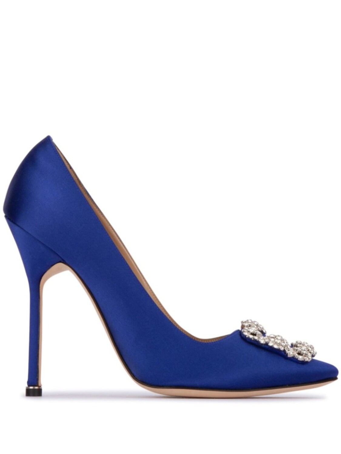 

Туфли кожаные 105 мм Manolo Blahnik, синий