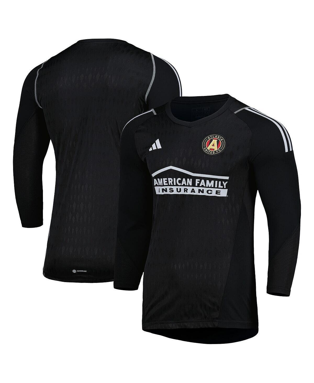 

Реплика мужского черного вратарского джерси Atlanta United FC 2023 с длинным рукавом adidas, Черный, Реплика мужского черного вратарского джерси Atlanta United FC 2023 с длинным рукавом adidas