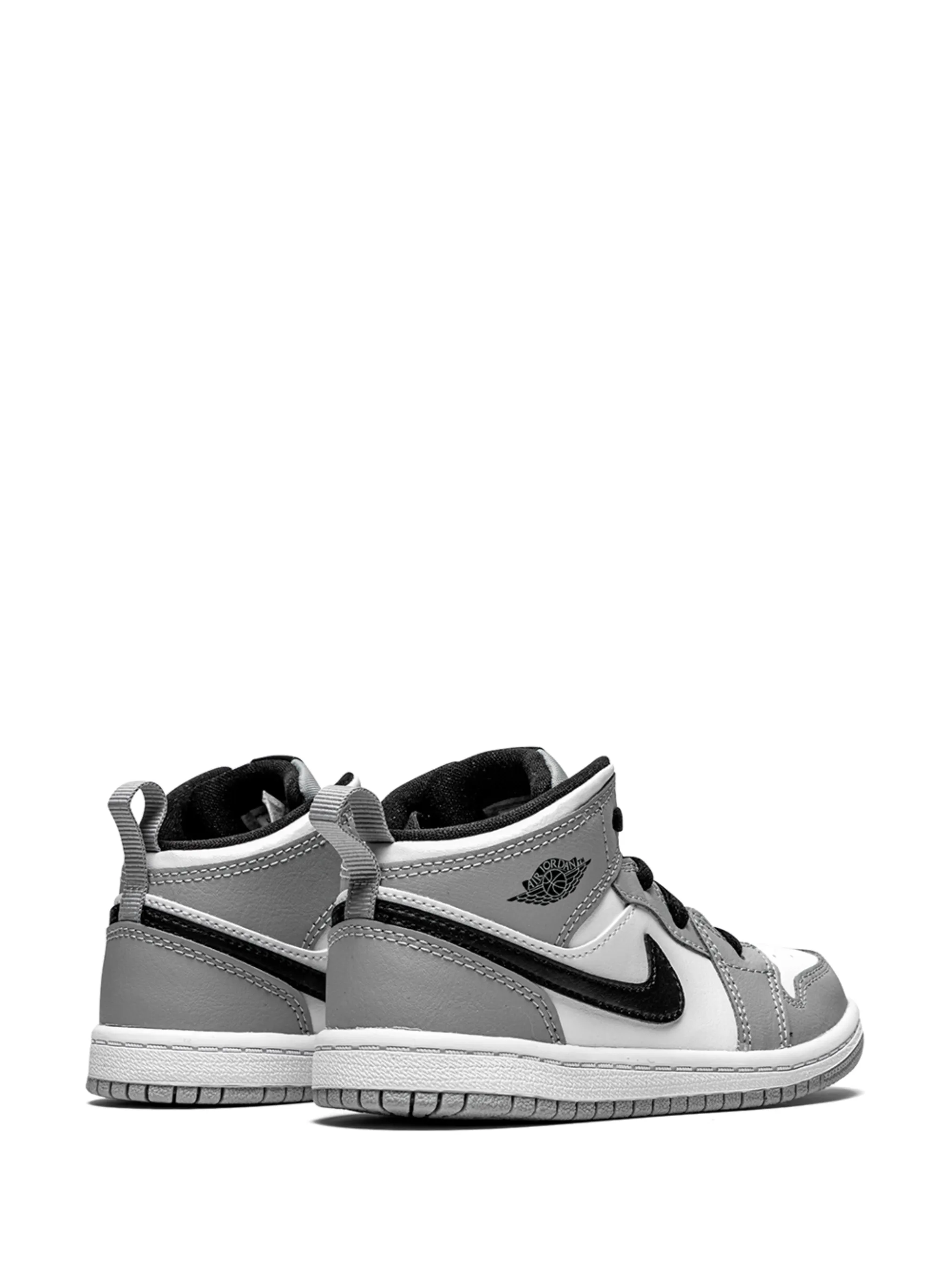 Кроссовки Jordan 1 Mid TD Jordan Kids, серый — фото 3