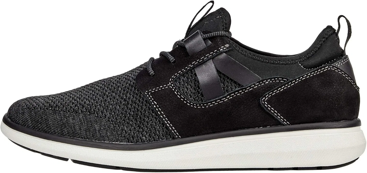 Мужские оксфорды Florsheim Venture Knit с гладким носком, Black — фото 4