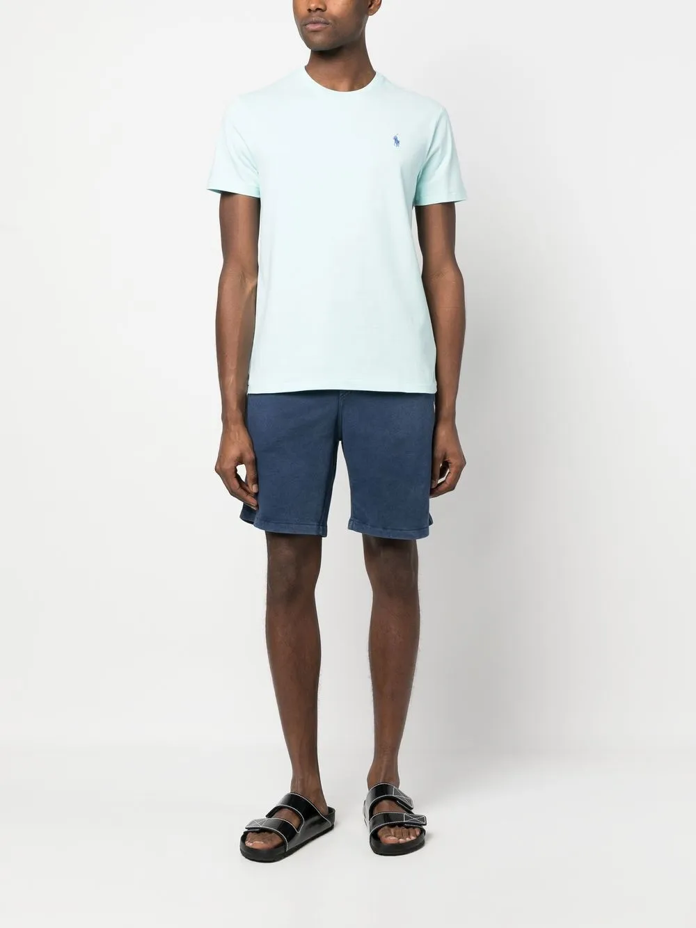 Спортивные шорты с кулиской POLO RALPH LAUREN, синий — фото 2