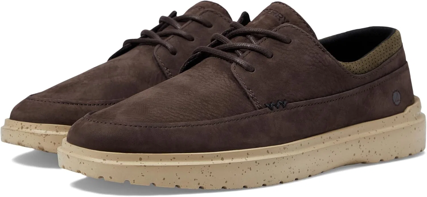 Мужские лодочные туфли Sperry Cabo II Oxford, Brown — фото 2