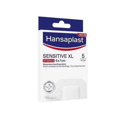 

Hansaplast Sensitive большие пластыри, Beiersdorf