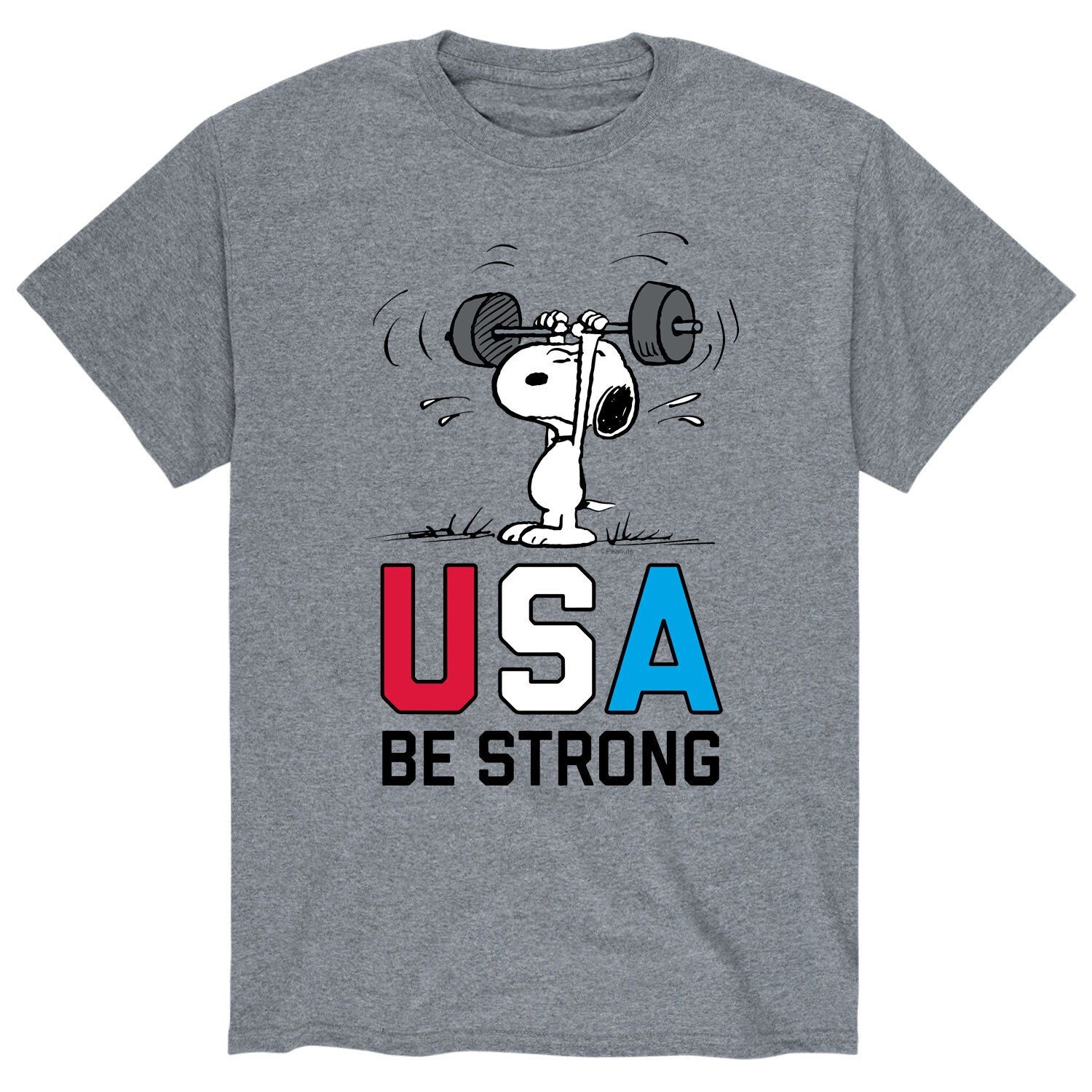 

Мужская футболка Peanuts Snoopy "USA Be Strong" Licensed Character