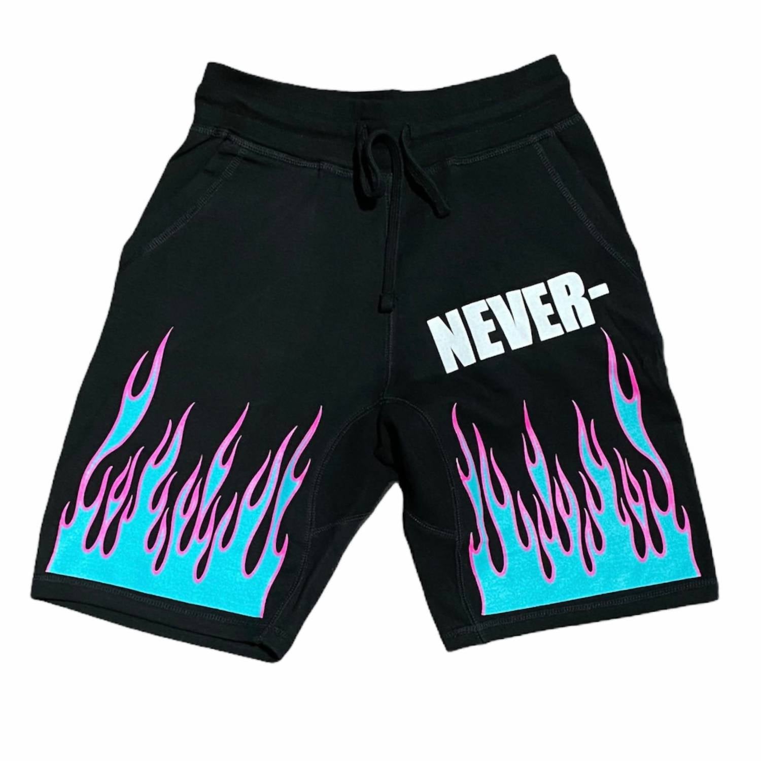 

Мужские шорты Never черного цвета NEVER BROKE AGAIN