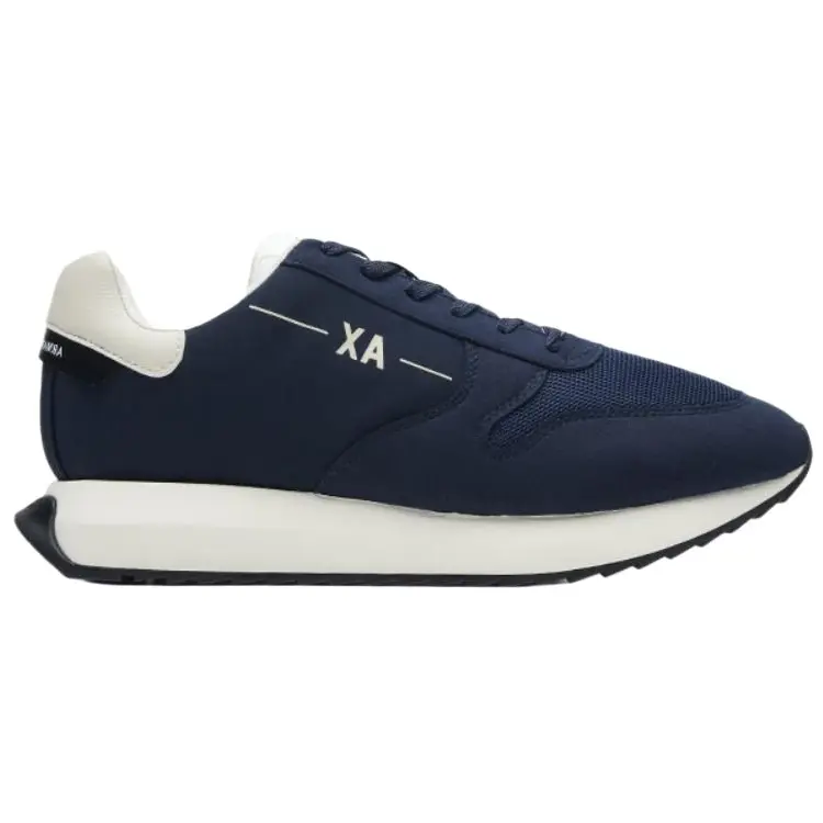 Кроссовки EMPORIO ARMANI Lifestyle Shoes Men Low-top Blue, синий — фото 2