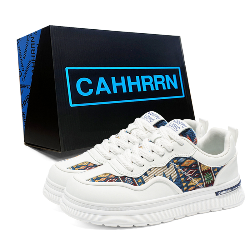 

Дышащая и износостойкая повседневная обувь для мужчин CAHHRRN, White Blue